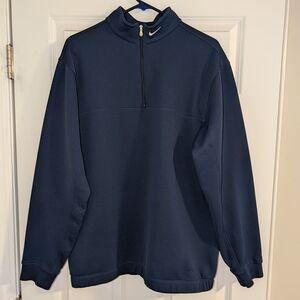 Nike Navy Blue Zip Up Sweater